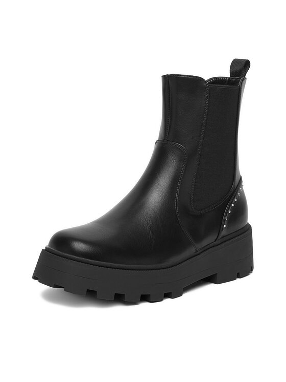 DeeZee DeeZee Čizme HX22086-60 Crna