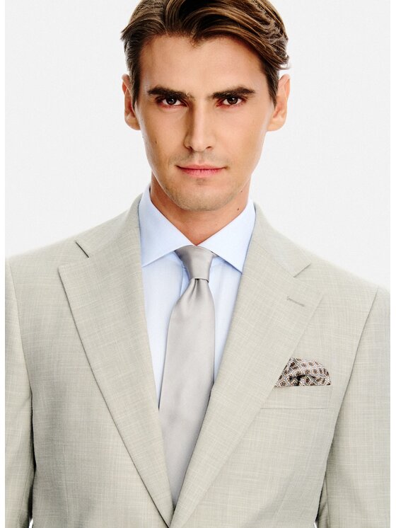 Pako Lorente Pako Lorente Marynarka P26SF-3G-016 Szary Slim Fit