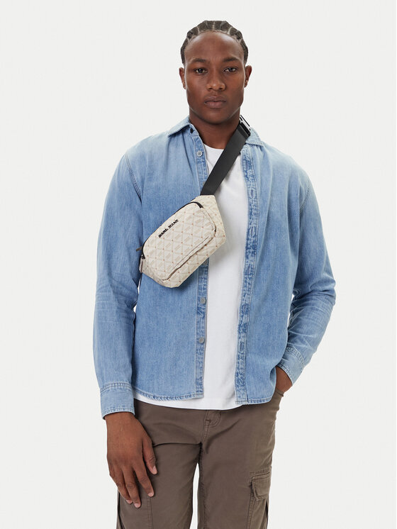 Karl Kani Karl Kani Сумка на пояс Kk Retro Kani Monogram Aop 40030022 Бежевий