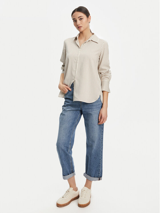 Marella Marella Cămașă Reperto 2523116081 Verde Regular Fit