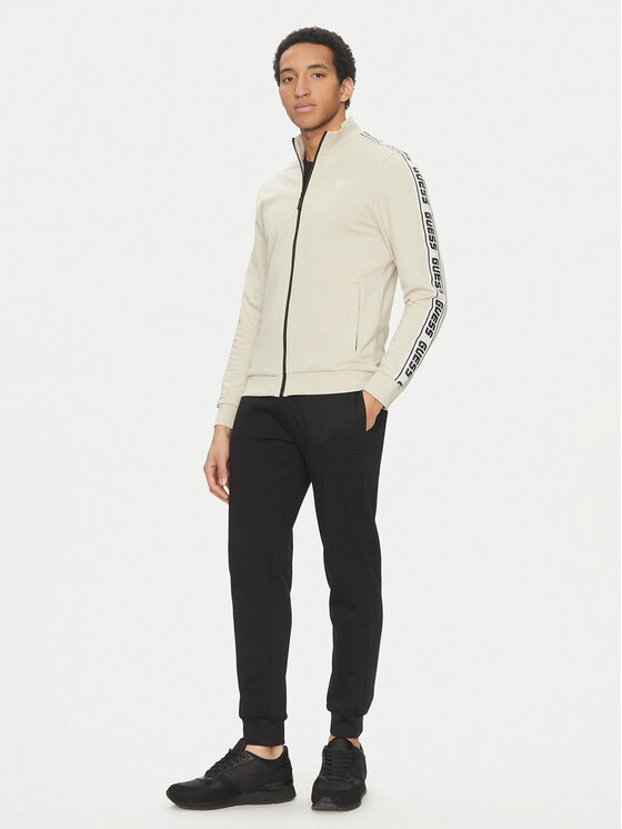 Guess Guess Džemperis Z2YQ12 K6ZS1 Smėlio Regular Fit
