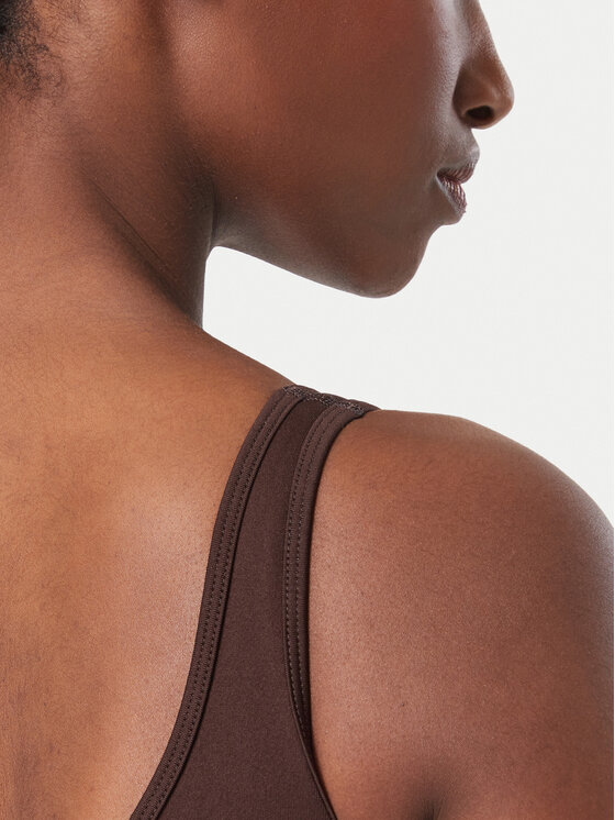 adidas adidas Spordirinnahoidja Essentials 3 Stripes Seamless Bralette KZ4107 Pruun