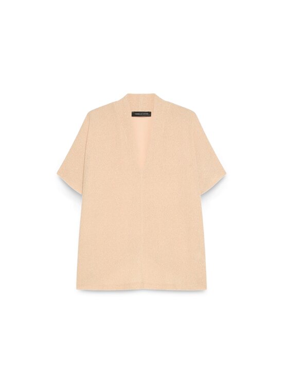 Fiorella Rubino Fiorella Rubino T-shirt G061L009577N002 Marrone Regular Fit