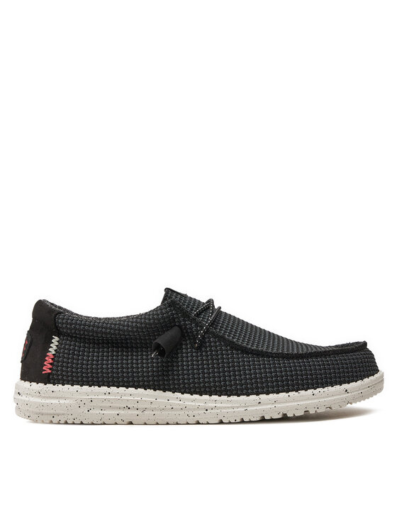 Hey Dude Mokasini Wally Sport Mesh 40403-066 Črna