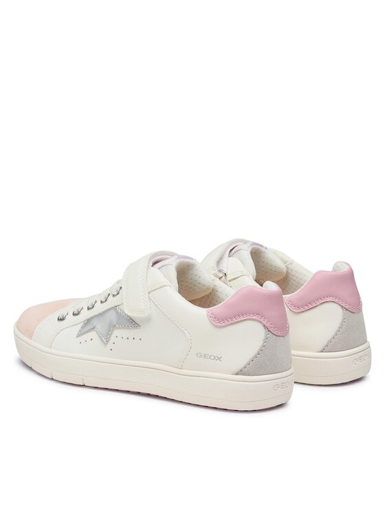 Geox Geox Сникърси J Silenex Girl J35DWA08554C0674 D Бял