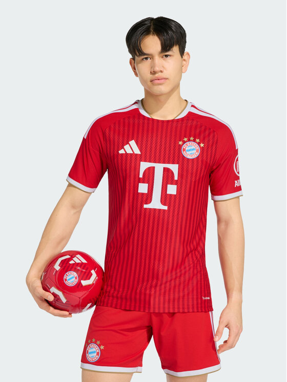 adidas adidas Koszulka techniczna 168823 Czerwony Slim Fit