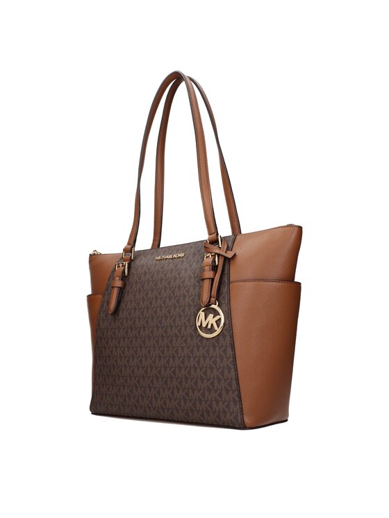Michael Kors Michael Kors Torebka Brown Leather Shoulder Brązowy