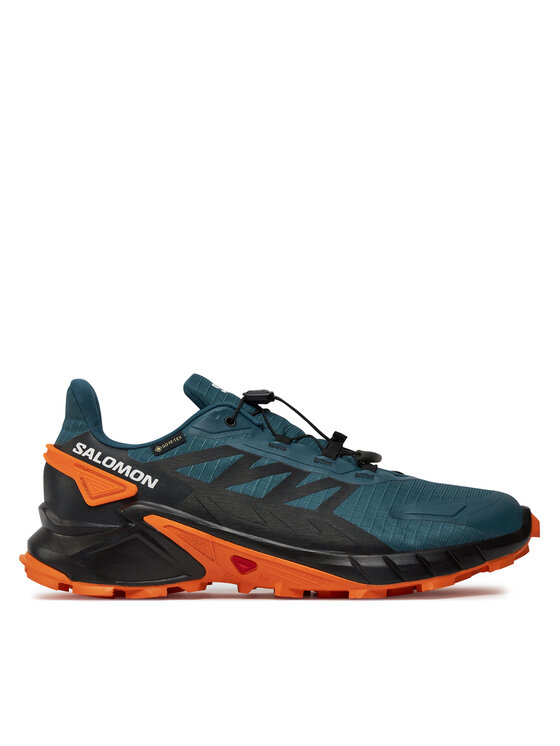 Pantofi pentru alergare Salomon Supercross 4 Gore-Tex L47119800 Verde