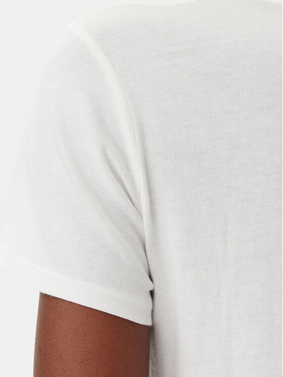 Gap Gap T-Shirt 729555-03 Biały Regular Fit