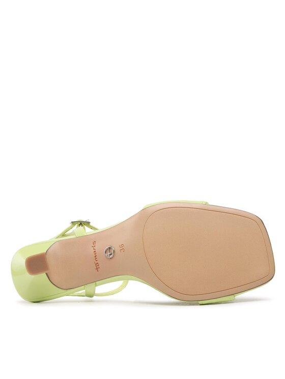 Tamaris deals yellow sandals