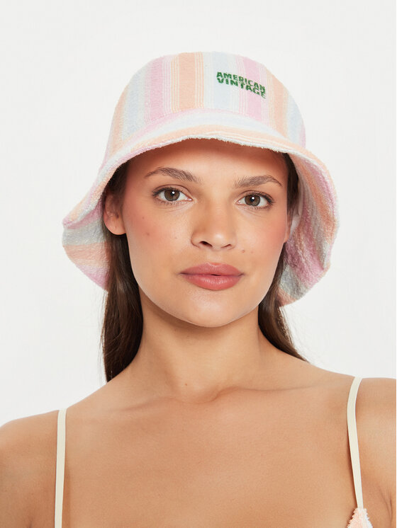 American Vintage American Vintage Καπέλο Bobypark Bucket BOBY24BIE24 Έγχρωμο