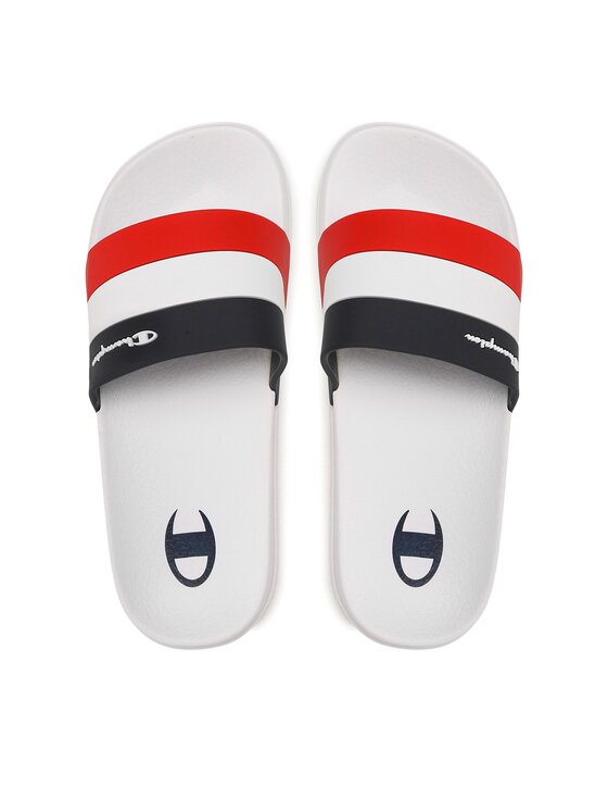 Champion Champion Șlapi Slide All American B Ps S32632-CHA-WW001 Alb