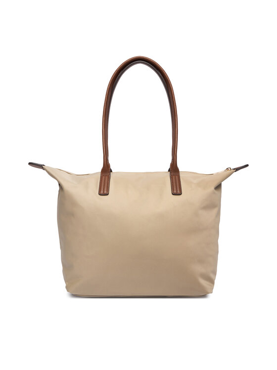Tommy Hilfiger Tommy Hilfiger Borsetta Popette Tote AW0AW17711 Marrone