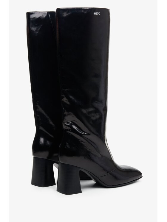 Estro Estro Μπότες ER00113574 Μαύρο