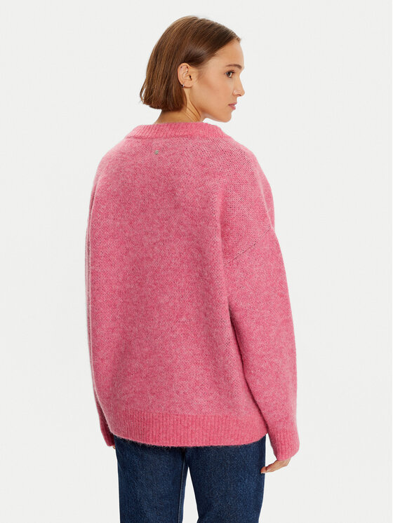 Mustang Mustang Sweater Dana 1015415 Rózsaszín Oversize
