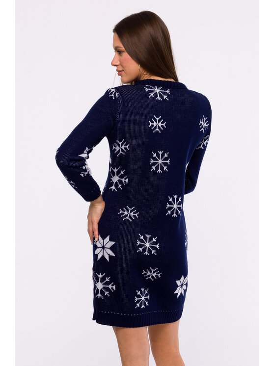 Made of Emotion Made of Emotion Maglione MXS11 Blu scuro Comfort Fit