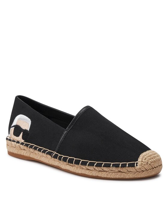 KARL LAGERFELD KARL LAGERFELD Espadryle KL80111N Czarny