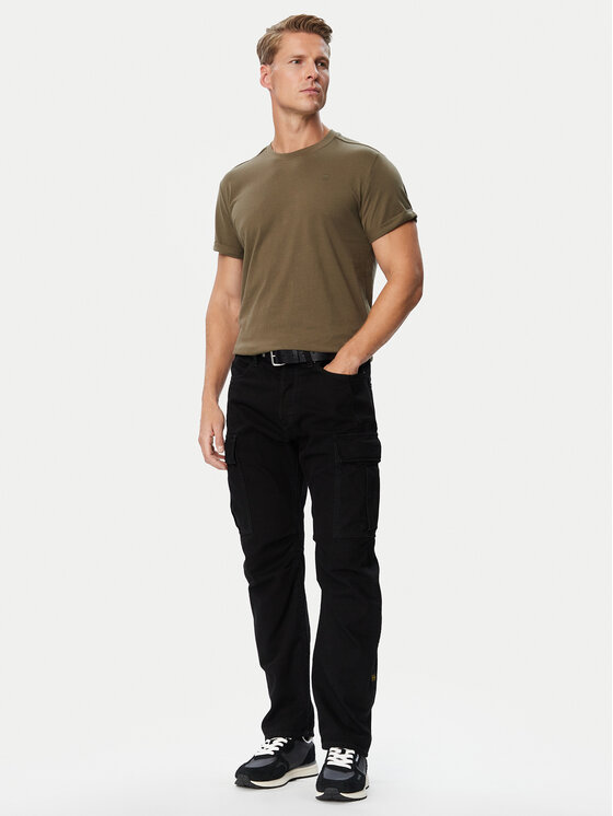 G-STAR G-STAR T-Shirt D16396-B353 Khaki Regular Fit