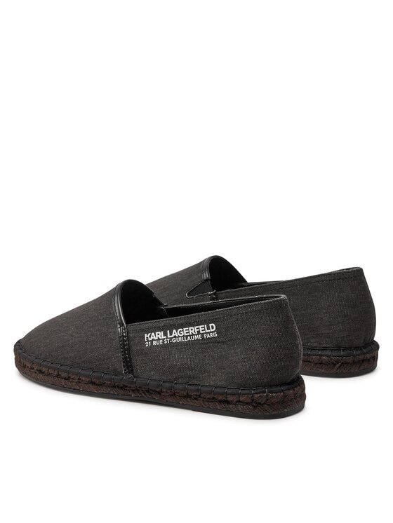 KARL LAGERFELD KARL LAGERFELD Espadrilky KL70119 Čierna
