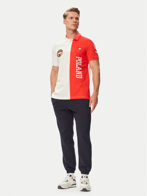 Beverly Hills Polo Club Beverly Hills Polo Club Polokošile F-SS26M-P0005 Bílá Regular Fit