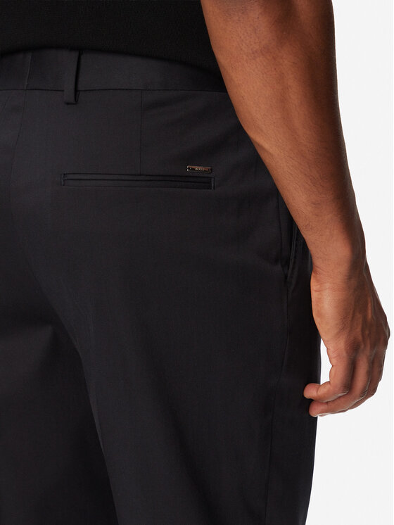 BOSS BOSS Штани з тканини H-Perin 50567533 Cиній Tapered Fit