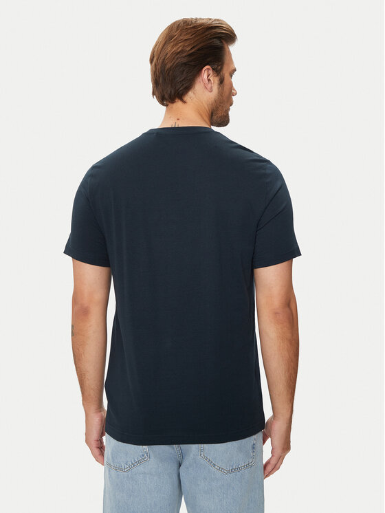 Mustang Mustang T-Shirt Austin 1014749 Grau Regular Fit