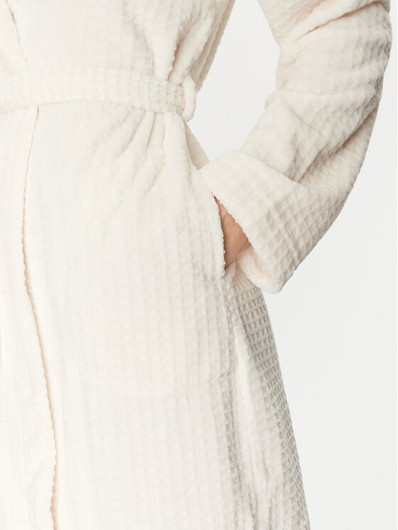 Hunkemöller Hunkemöller Halāts Waffle 301439 Balts