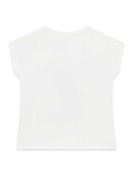 Guess Guess Tricou K6GI18 K6YW4 Alb Regular Fit