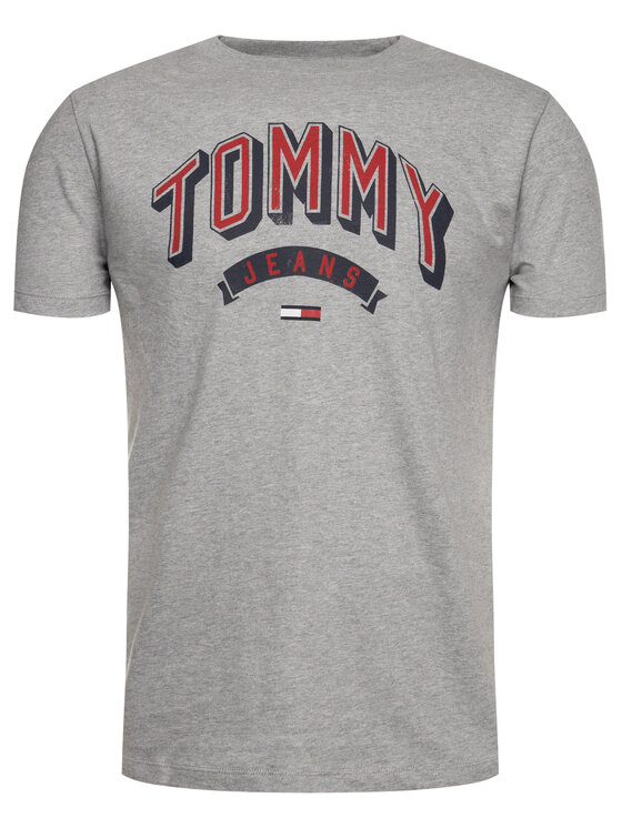 Tommy Jeans Tommy Jeans T-shirt Essential DM0DM07014 Grigio Regular Fit