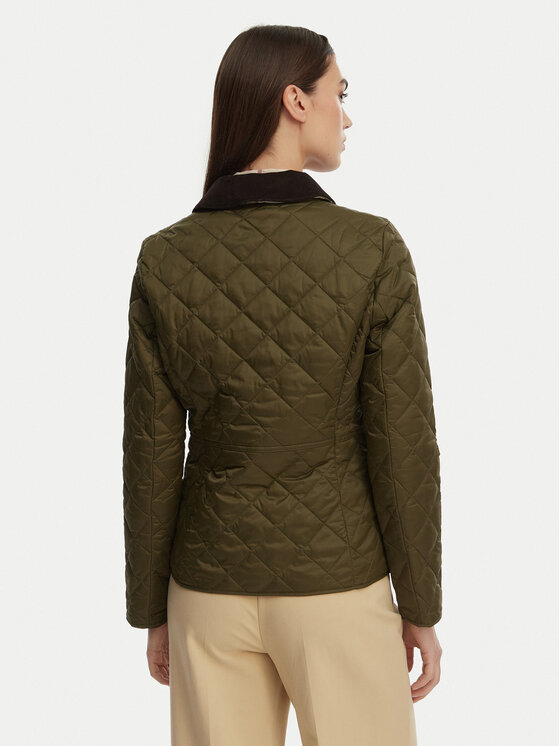 Barbour Barbour Demisezoninė striukė Deveron LQU1012OL51 Žalia Regular Fit