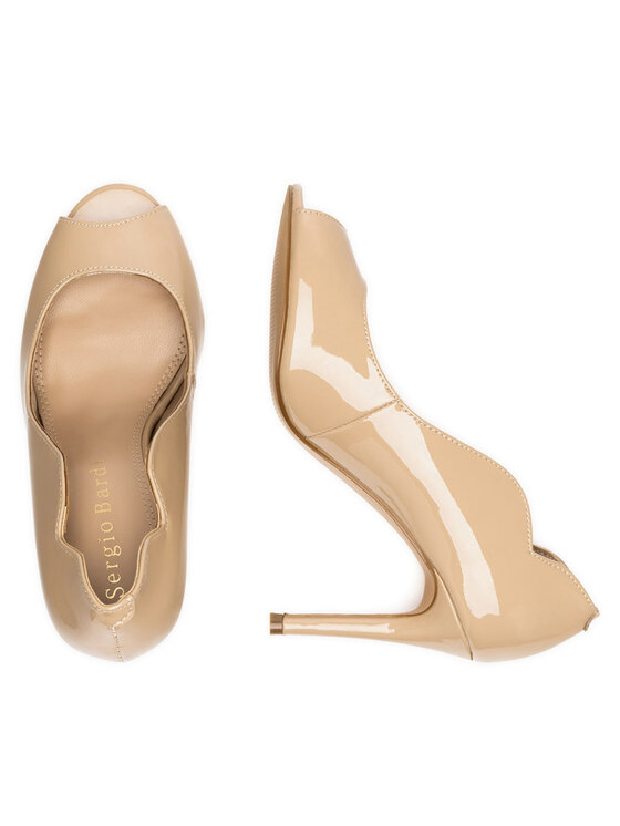 Sergio Bardi Sergio Bardi High Heels WYL3308-4Z-SB Beige