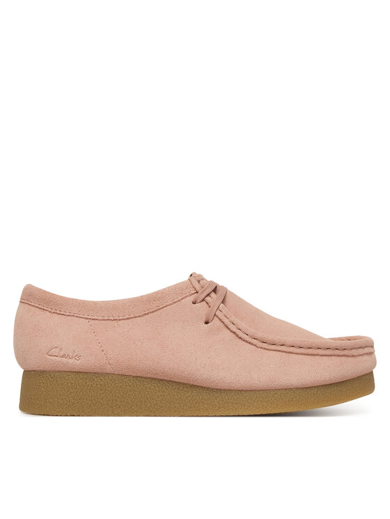 Clarks Clarks Poltopánky WallabeeEVOSh 26186342 Ružová