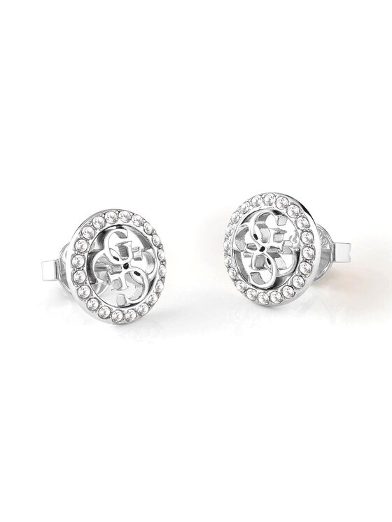 Guess Guess Kolczyki JUBE02136JW-RH Srebrny