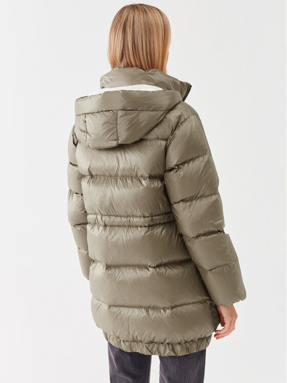Deha Deha Kurtka puchowa D73880 Beżowy Regular Fit
