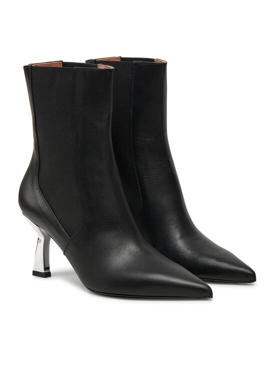 Pollini Pollini Μποτάκια SA24107C0LTDT000 Μαύρο