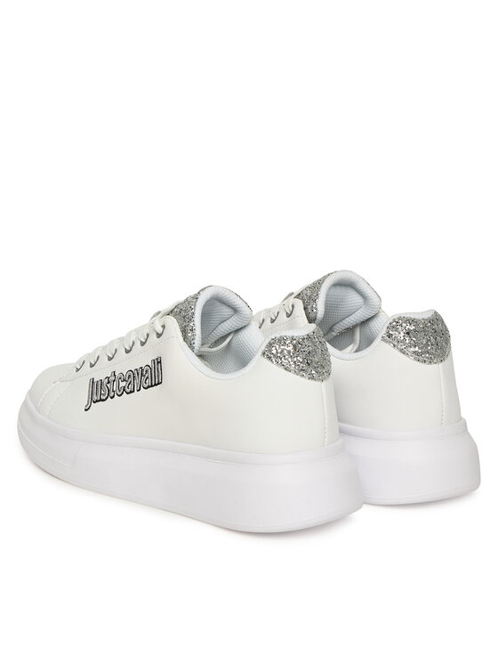 Just Cavalli Just Cavalli Sneakersy 79RA3SB3 ZPB46 Bílá