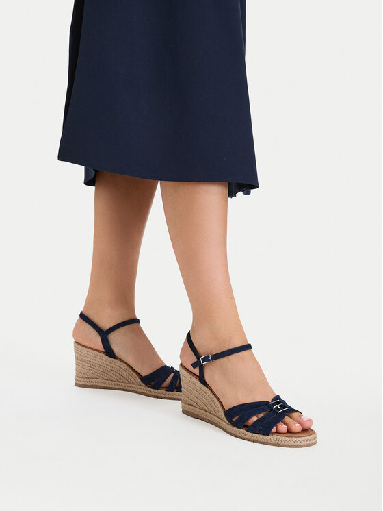 Tamaris Tamaris Espadrilky 1-28312-46 Tmavomodrá