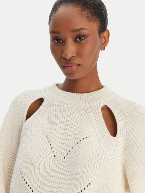 BOSS BOSS Pullover Farlant 50554767 Beige Relaxed Fit