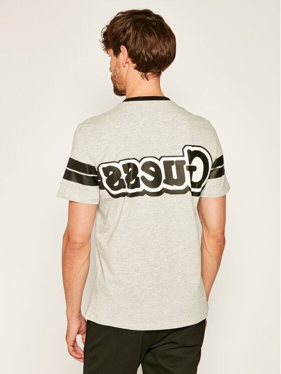 Guess Guess Футболка Bars M0YI44 K8FQ0 Сірий Regular Fit