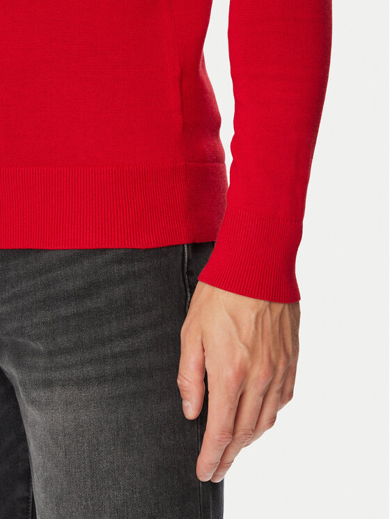 Tommy Hilfiger Tommy Hilfiger Πουλόβερ Essential MW0MW14745 Κόκκινο Regular Fit