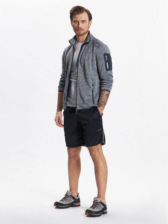 CMP CMP Αθλητικό σορτς 32C2567 Μαύρο Regular Fit