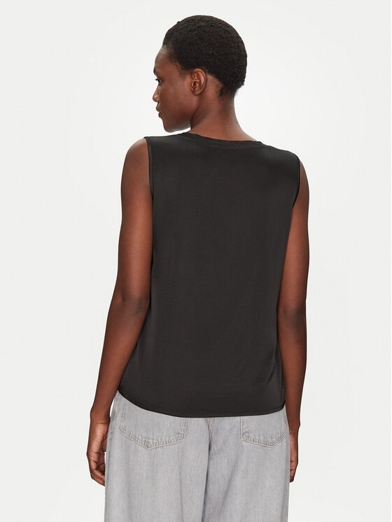 ViCOLO ViCOLO Μπλουζάκι TD0006 Μαύρο Relaxed Fit