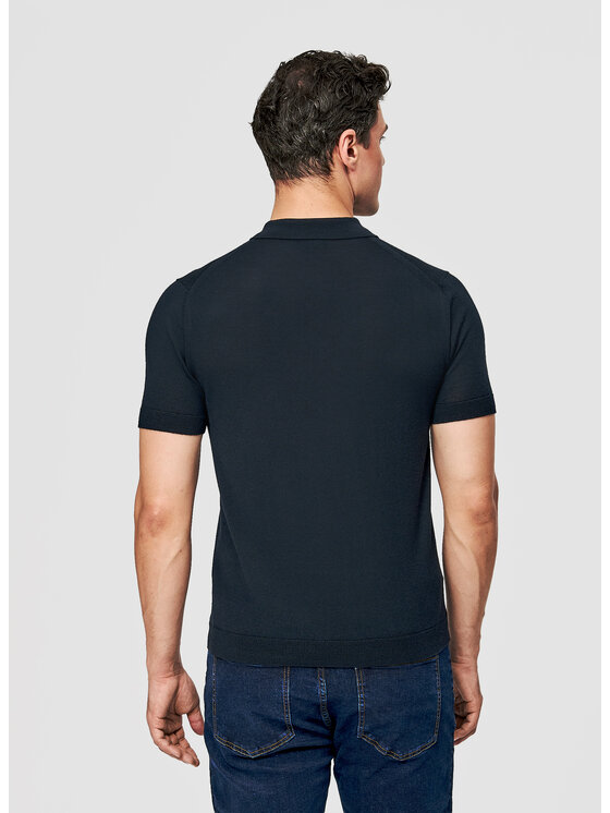 Pako Lorente Pako Lorente Polo P26SP-TX-011 Granatowy Classic Fit
