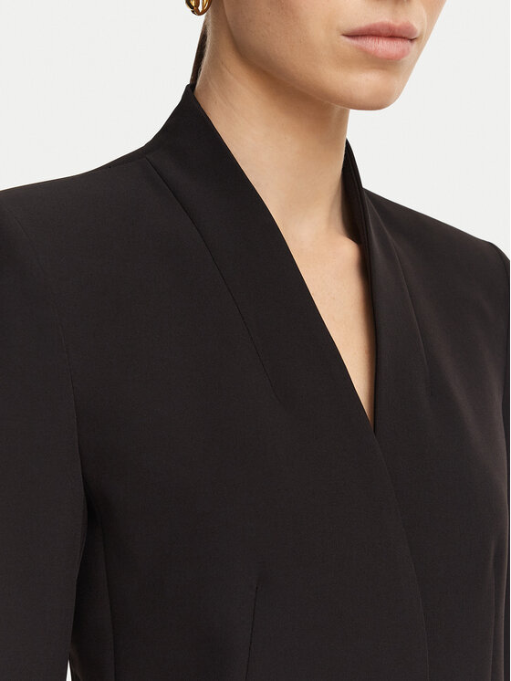 Rinascimento Rinascimento Σακάκι CFC0130153003 Μαύρο Slim Fit