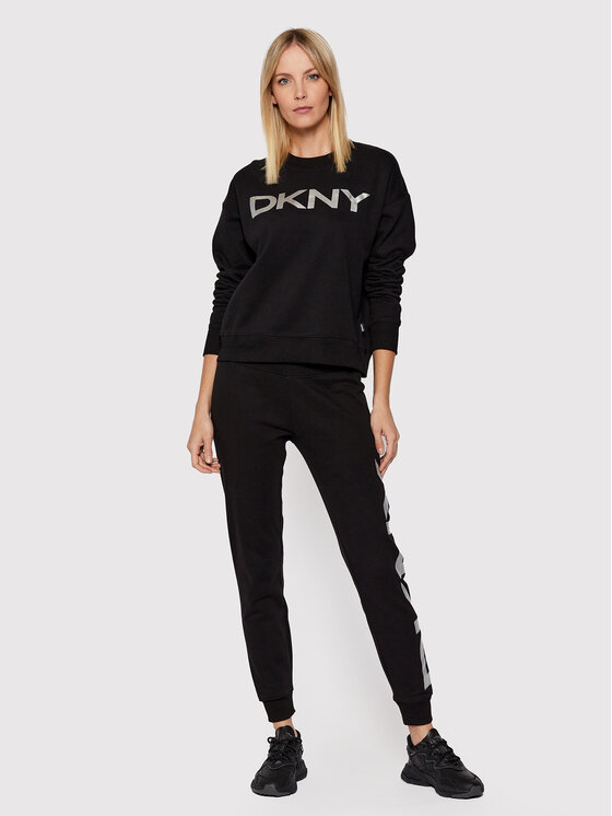 Felpa DP1T7974 Nero Relaxed Fit
