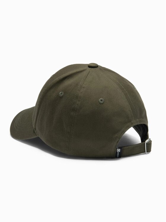 Ombre Ombre Czapka z daszkiem OM-ACCS-0105 Khaki