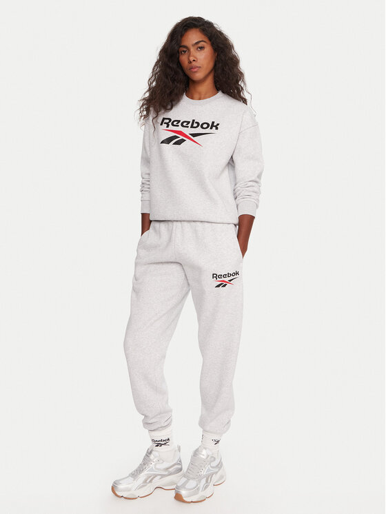 Reebok Reebok Долнище анцуг Stacey RK25166CCW Сив Regular Fit