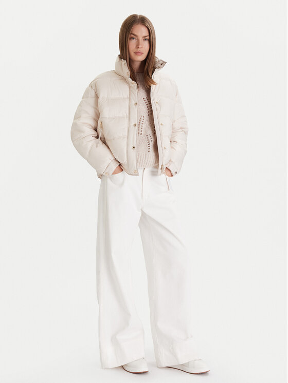 JOOP! JOOP! Zimné bundy 58 254O58Orkida 30048876 Béžová Regular Fit