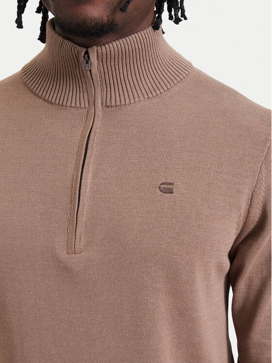 G-STAR G-Star Pullover Refined D30783-E813 Dunkelbeige Regular Fit