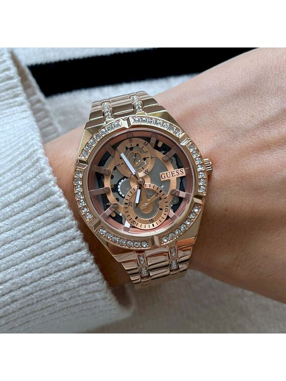 Guess Guess Hodinky GW0604L3 Ružové zlato